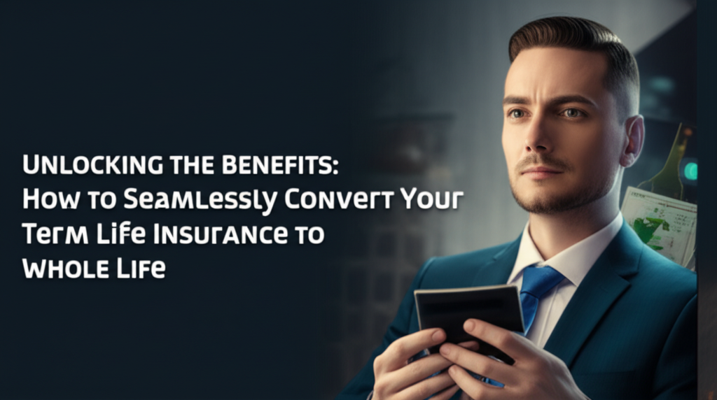 Unlocking the Benefits: How to Seamlessly Convert Your Term Life Insurance to Whole Life