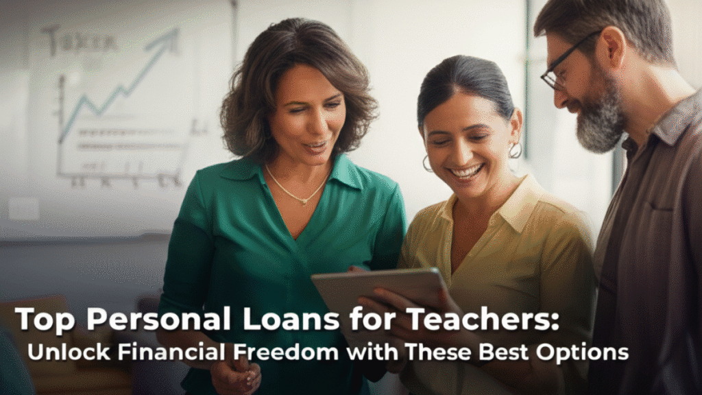 Top Personal Loans for Teachers: Unlock Financial Freedom with These Best Options