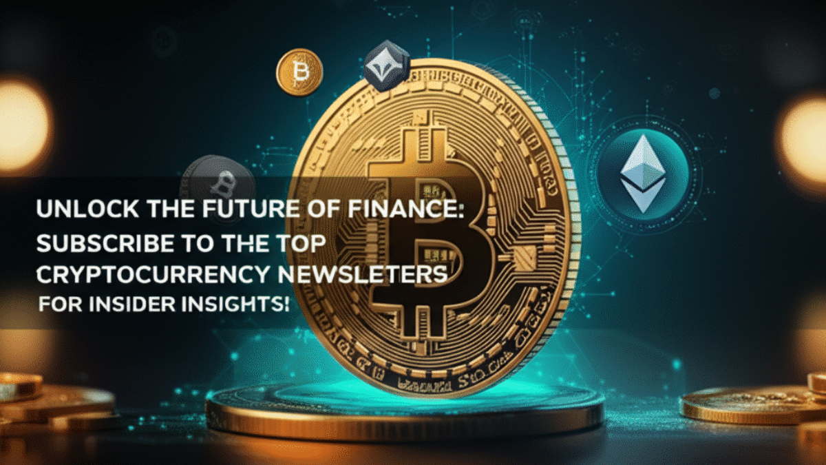 Unlock the Future of Finance: Subscribe to the Top Cryptocurrency Newsletters for Insider Insights!