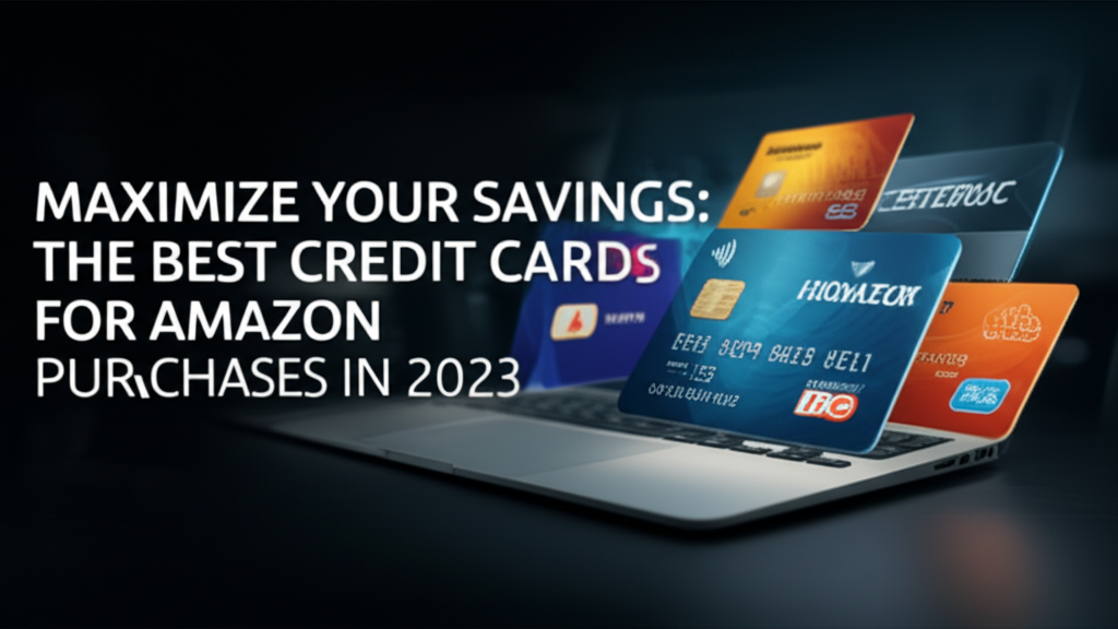 Maximize Your Savings: The Best Credit Cards for Amazon Purchases in 2023