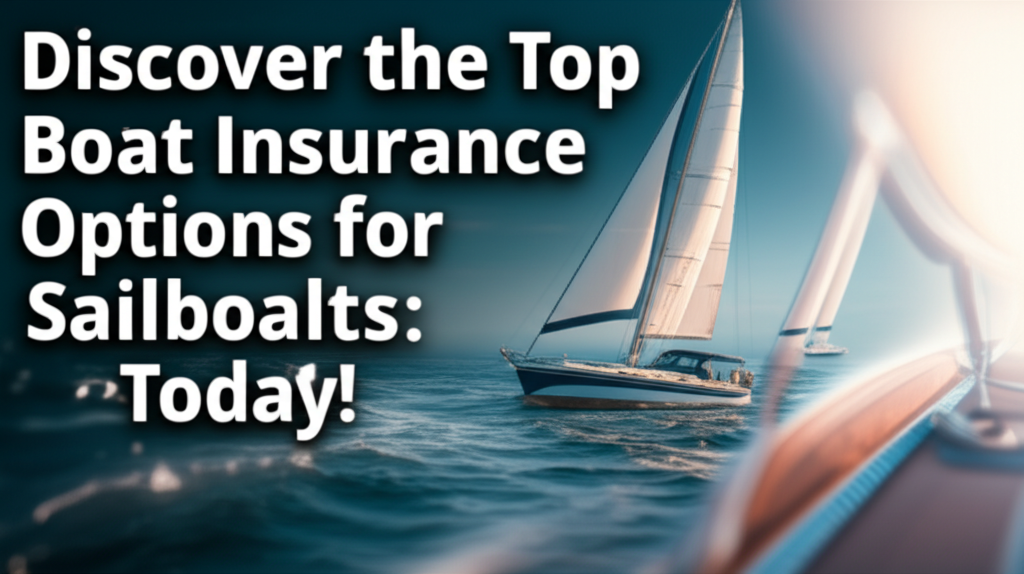 Discover the Top Boat Insurance Options for Sailboats: Protect Your Investment Today!