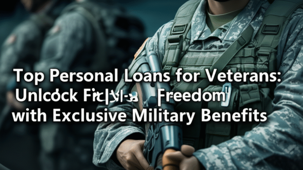 Top Personal Loans for Veterans: Unlock Financial Freedom with Exclusive Military Benefits